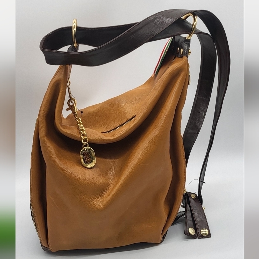 646- Marino Orlandi Women's Bag Genuine Leather Made In Italy NWT - Picture 6 of 16
